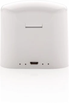 Liberty wireless earbuds in charging case