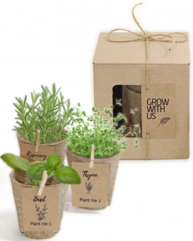 Looduse kolmeosaline istutuskomplekt