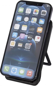 Loop 10 W:n langaton latausalusta puhelinjalustalla, kierrätettyä muovia