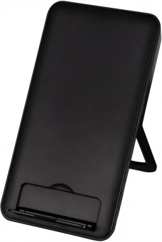 Loop 10 W:n langaton latausalusta puhelinjalustalla, kierrätettyä muovia