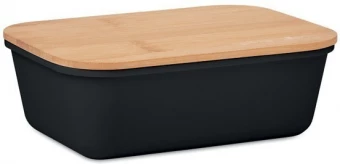 Lõunasöögikarp bambusest kaanega