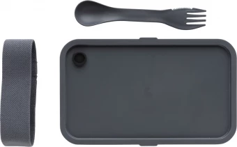 PP eväslaatikko sporkilla