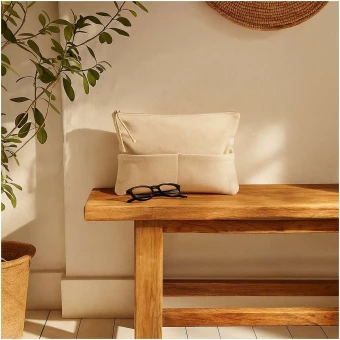 Lukuga kosmeetikakott Citizen Green Zipzip