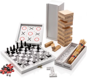 FSC® Deluxe Ristinolla, valkoinen