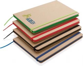 Videi draudzīga A5 kraft piezīmju grāmatiņa