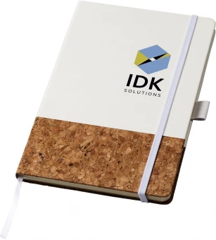 Evora-muistivihko, koko A5, thermo-PU-nahkaa ja korkkimateriaalia