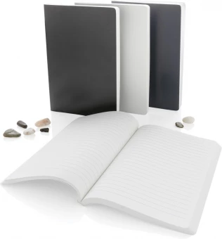 Impact mīksto vāku akmens papīra piezīmju grāmatiņa A5