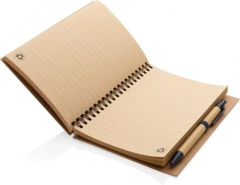 Kraft spiraalivihko kynällä