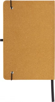 A5 kovakantinen vihko kierrätetystä nahasta
