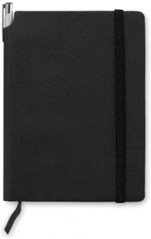 Muistikirja PU-kannella, viivoitettu paperi