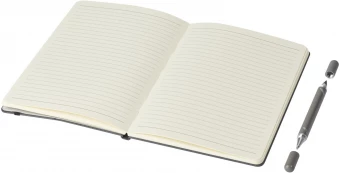 Skribo-kuulakärkikynä- ja muistikirjasetti