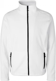 Meeste pika lukuga fliis Cardigan