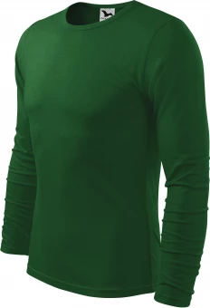 Meeste pikkade varrukate puuvillane särk FIT-T (160g/m2)