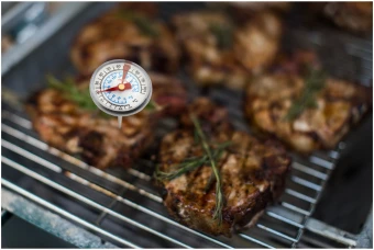 Metallist BBQ termomeeter