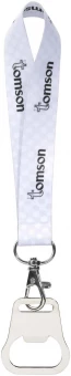 Mini sublimation lanyard one side