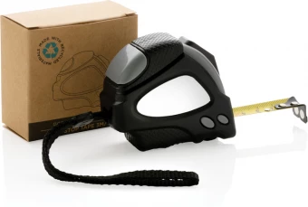 RCS kierrätysmuovista valmistettu Autostop mittanauha 3m/16mm