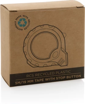 RCS 5M/19 mm mittanauha stop-painikkeella