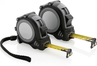 RCS kierrätysmuovista valmistettu Grip 5M/19mm mittanauha