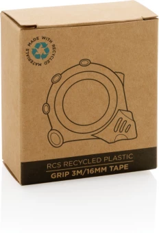 RCS kierrätysmuovista valmistettu Grip 3M/16mm mittanauha