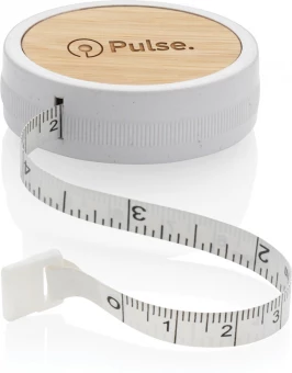 RCS kierrätysmuovista ja bambusta valmistettu mittanauha