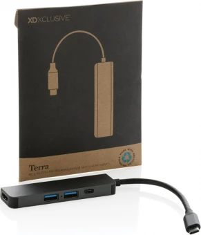 Terra RCS pārstrādāta alumīnija centrmezgls ar HDMI ieeju