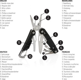 Solid-yleistyökalu karbiinihaalla