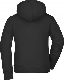 Naiste kapuutsiga dressipluus eest pika lukuga