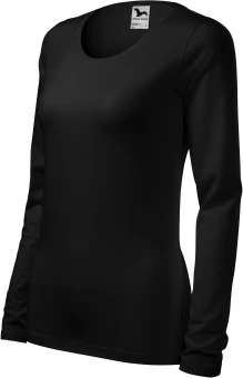 Naiste pikkade varrukatega särk SLIM (180g/m2)