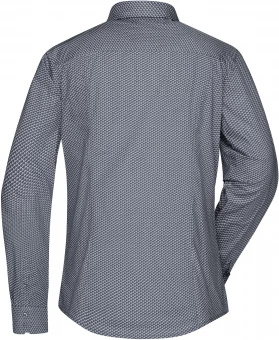 Classic shirt with fashionable minimum allover print