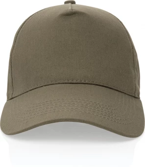 Impact 5-paneelinen lippalakki kierrätetystä puuvillasta