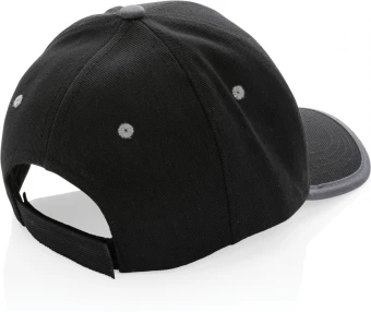 Impact AWARE™ lippalakki 6 paneelilla harjatusta puuvillasta