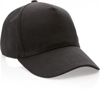 Impact 5-paneelinen lippalakki kierrätetystä puuvillasta