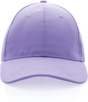 Impact 6-paneelinen lippalakki kierrätetystä puuvillasta