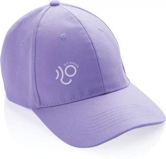 Impact 6-paneelinen lippalakki kierrätetystä puuvillasta