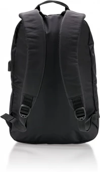 Power USB kannettavan tietokoneen reppu, musta