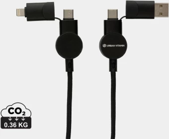 Oakland RCS 1.2m 6-in-1 nopean latauksen 45W kaapeli