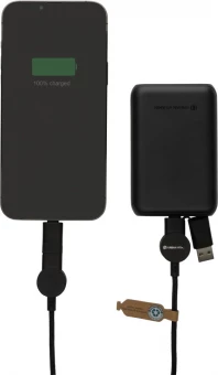 Oakland RCS pārstrādāta plastmasas 6-in-1 ātrās uzlādes 45W kabelis