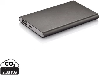 4000 mAh plāna jaudas banka