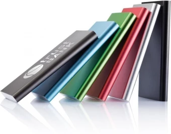 4000 mAh plāna jaudas banka