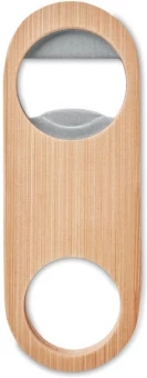 Ovaalne bambusest pudeliavaja