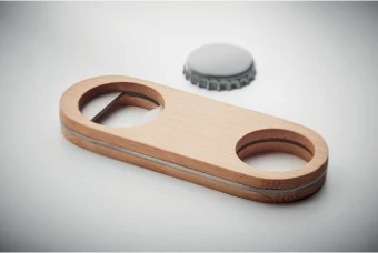 Ovaalne bambusest pudeliavaja