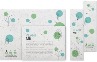 Paberileht seemnetega