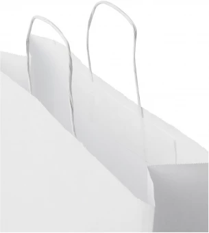 Voimapaperikassi 80-90 g/m2 kierrekahvoilla – suuri