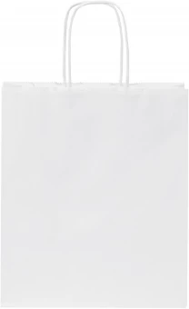 Voimapaperikassi 80 g/m2 kierrekahvoilla – pieni