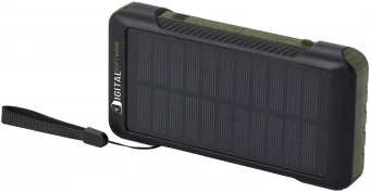 Soldy 10 000 mAh:n RCS-kierrätetystä muovista valmistettu aurinkodynamovaravirtalähde