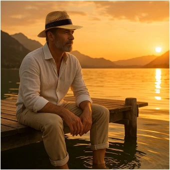 Panamamüts Citizen Green Astaire