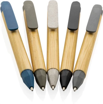 Kirjoita vastuullisesti -kynä kierrätyspaperirungolla