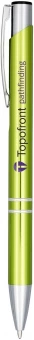 Moneta anodized aluminium click ballpoint pen