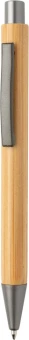 Slim design bamboo pen, brown
