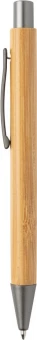Slim design bamboo pen, brown